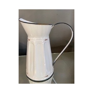 White Metal Jug